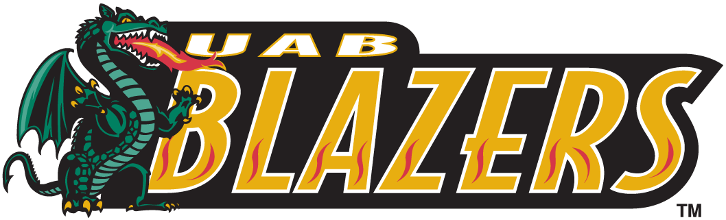 UAB Blazers 1996-Pres Wordmark Logo v2 iron on transfers for clothing